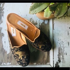 Slip On Elephant Flats